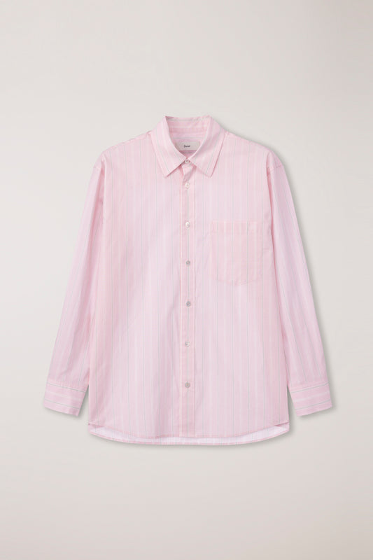 SOFT PINK STRIPED SHIRT