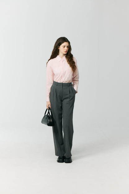 SOFT PINK STRIPED SHIRT