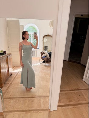 BLUE JUMPER DRESS