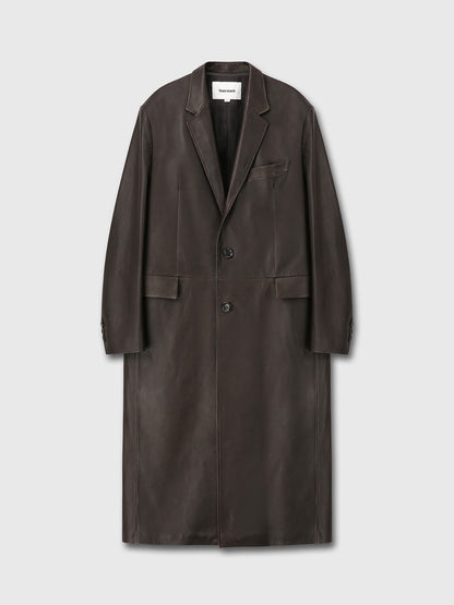 NAKED LAMB LEATHER SINGLE COAT