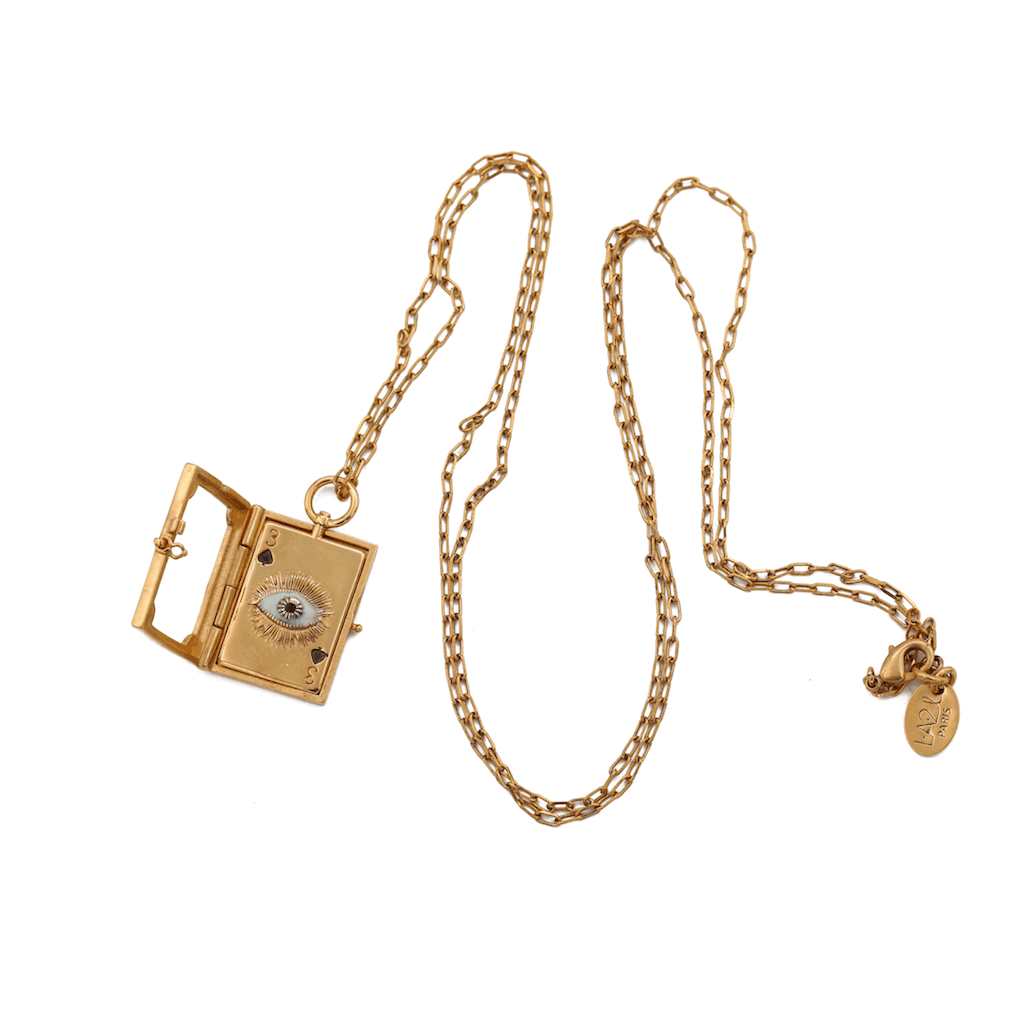 SACHA BOOK NECKLACE WITH FRAME