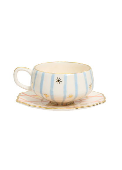 WISH TEA CUP AND SAUCER SET
