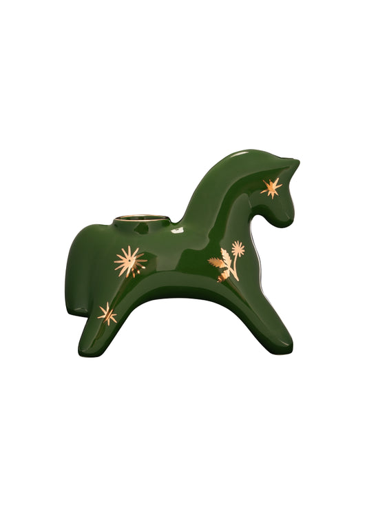 KONYK CANDLE HOLDER IN GREEN