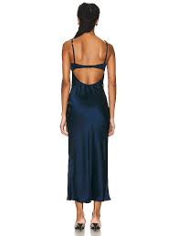 WATERLILY NAVY  DRESS
