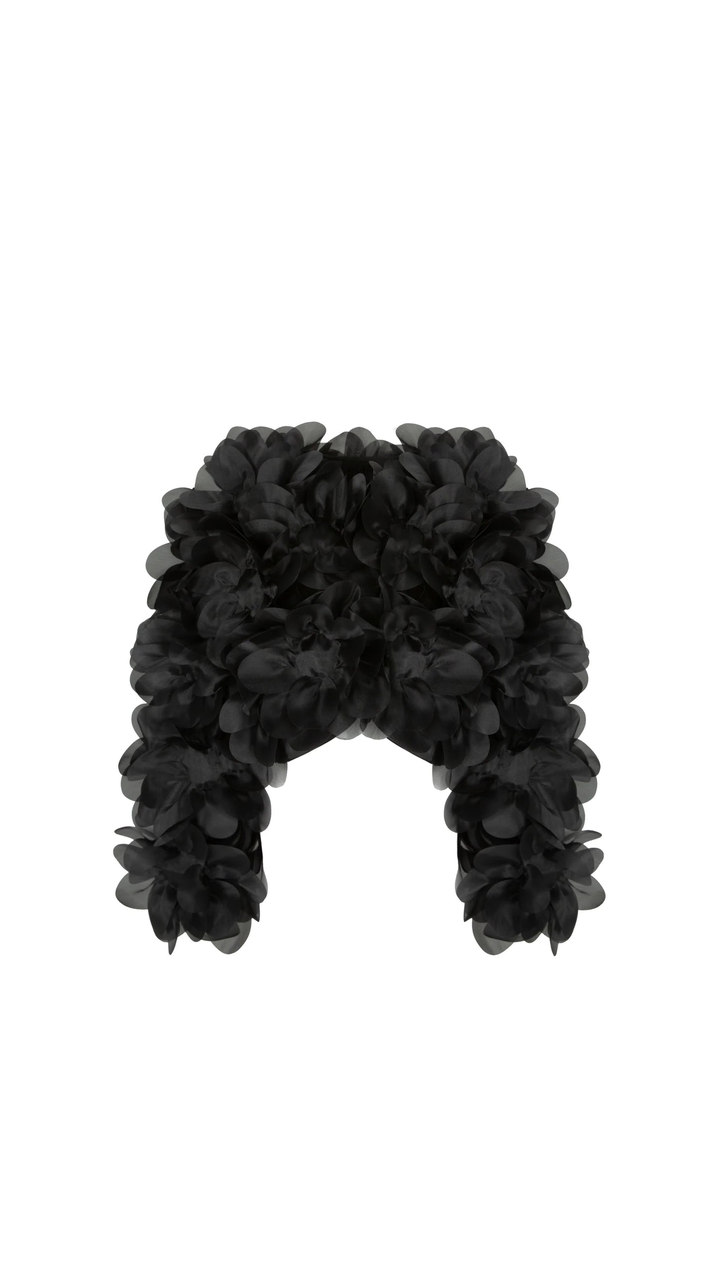 PEONY SOFT BOMBER JACKET IN CHARCOAL BLACK