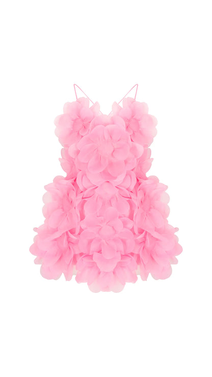 PEONY PASSION DRESS IN PEONY PINK