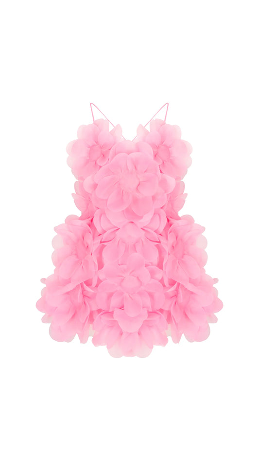 PEONY PASSION DRESS IN PEONY PINK