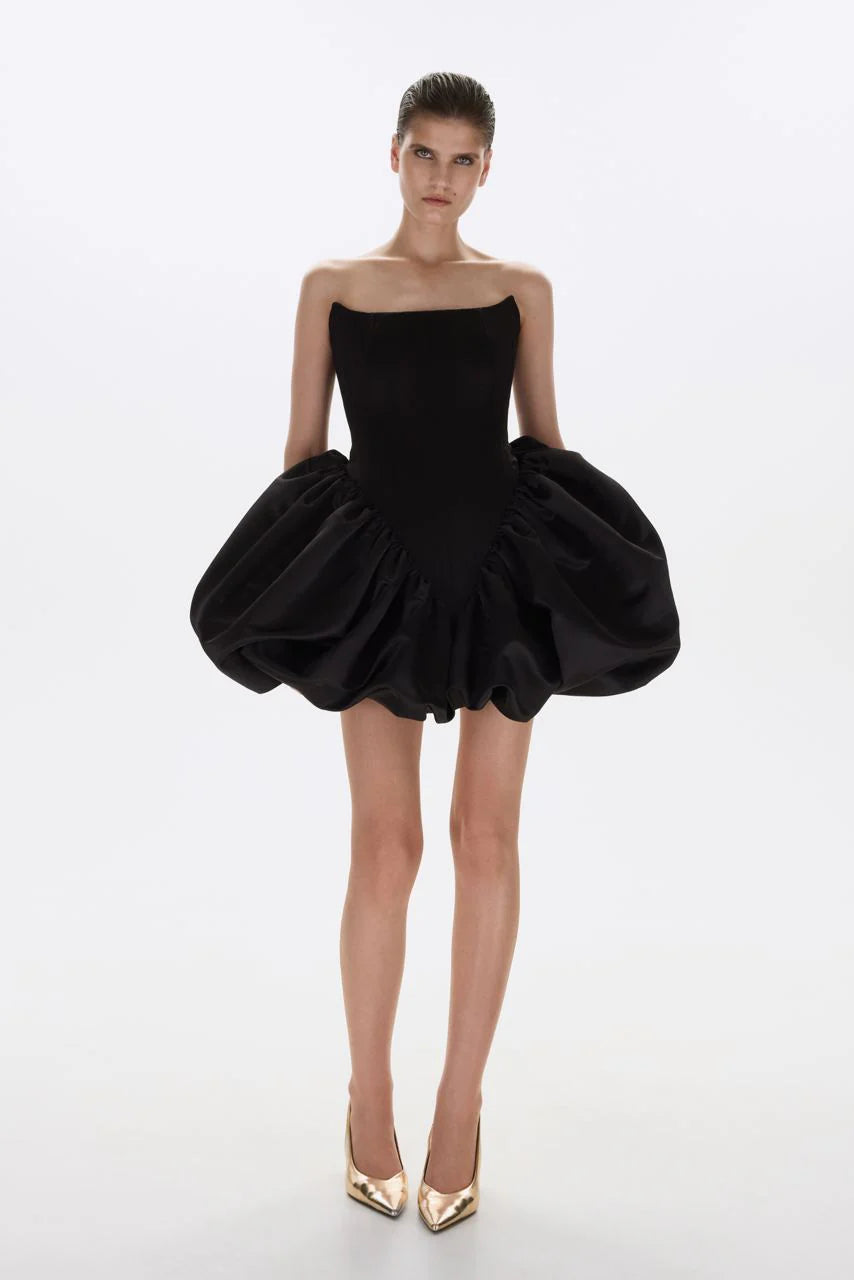 VIOLET TRANSFORMER DRESS BLACK