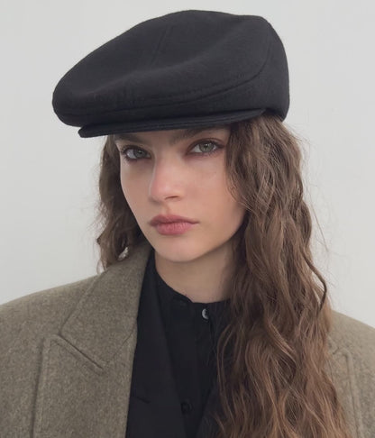 MONOGRAM-EMBELLISHED IVY CAP