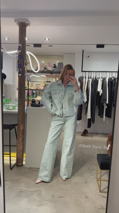 EMBROIDERED DENIM JACKET