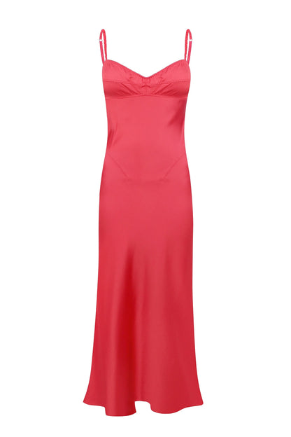 WATERLILY RED DRESS
