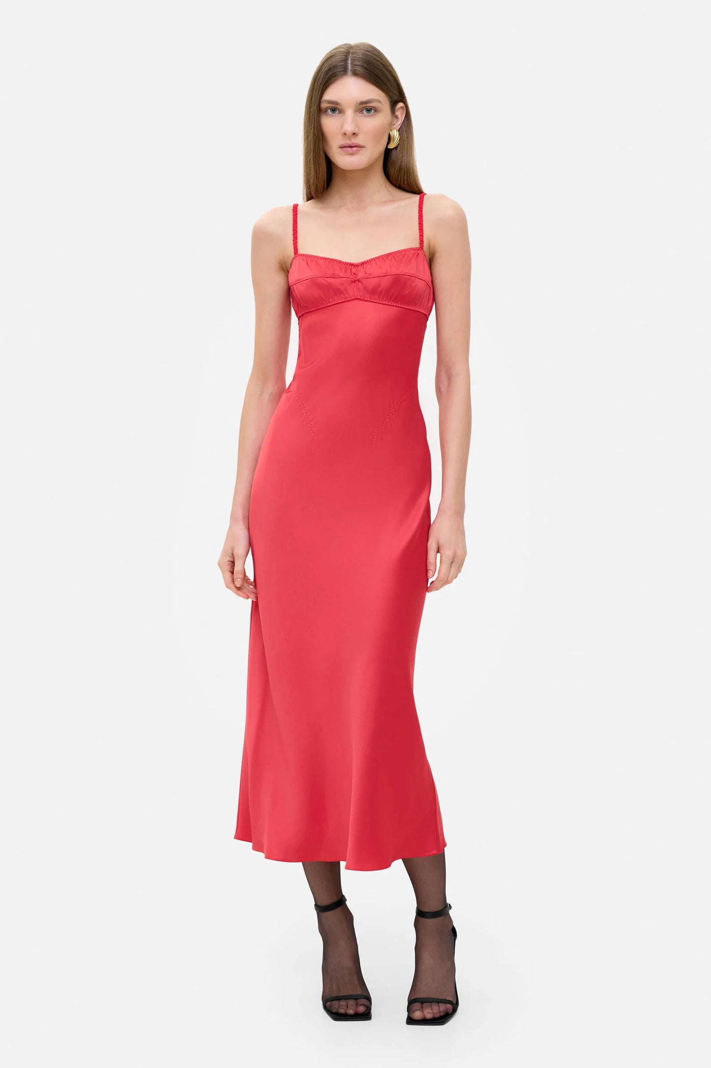 WATERLILY RED DRESS