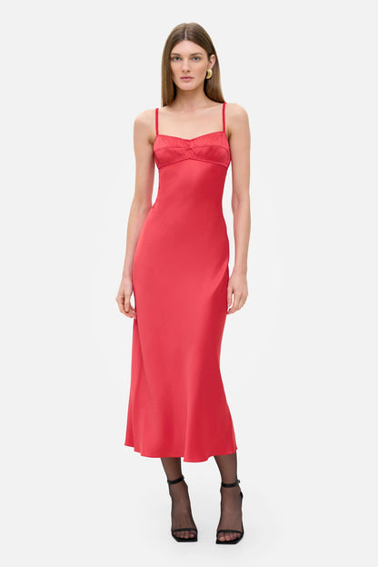 WATERLILY RED DRESS