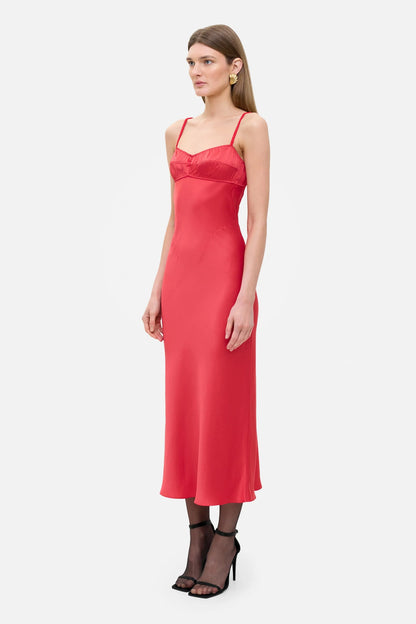 WATERLILY RED DRESS