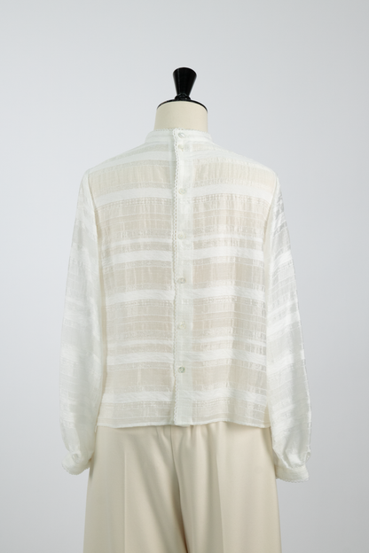 MILLEFEUILLE LACE BLOUSE